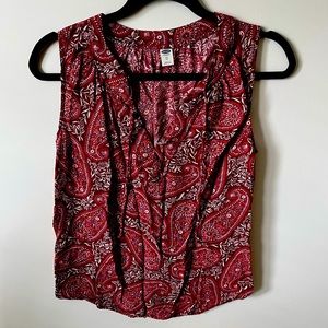 Old Navy Paisley Top